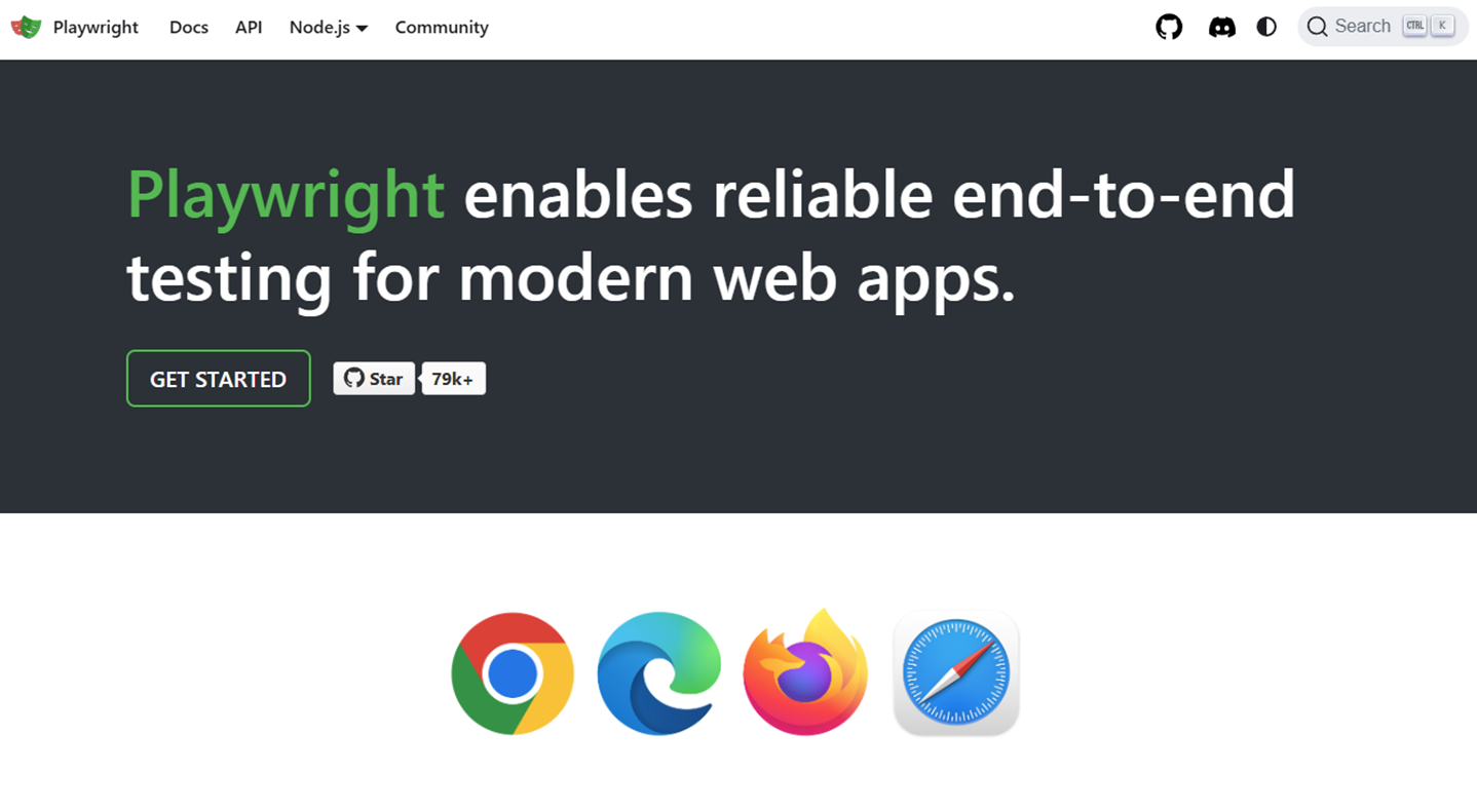 Fast and reliable end-to-end testing for modern web apps | Playwright