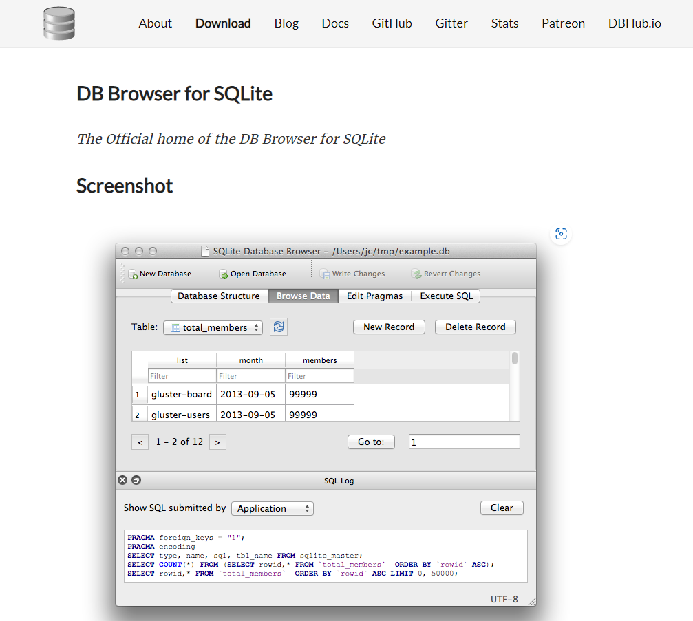 DB Browser for SQLite